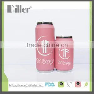 Double Wall Insulated Stainless Steel Thermos Cola Can thumbnail-2