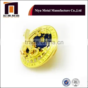 Golden Supplier Metal Lapel Pin With Logo Engraved Colours thumbnail-4