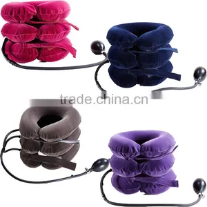 Fashion Inflatable Neck Brace Adjustable Soft Cervical Traction Neck Traction With Low Price thumbnail-2