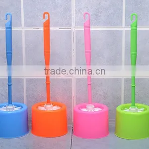 Plastic Toilet Brush Clean Brush Bathroom Brush Holder thumbnail-5