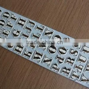 Home Decor Vinyl Alphabet Letter Chipboard Sticker/paper Sticker thumbnail-1