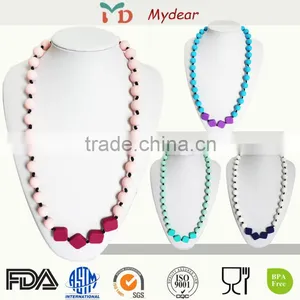 Mix Style Silicoen Teething Beads Necklace thumbnail-4