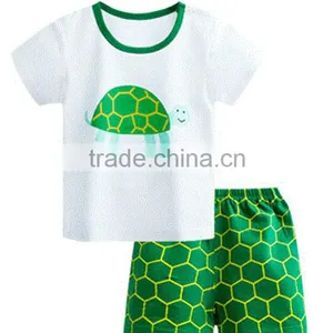 2016 Wholesale Children 's Fancy Simple Summer Sets thumbnail-3