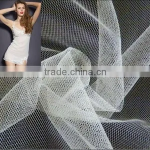 UPF Water-resistant Net Mesh Wedding Dress Fabric thumbnail-3