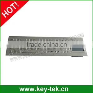 Kiosk Metal Keyboard With Numeric Keypad and Touch Pad thumbnail-1
