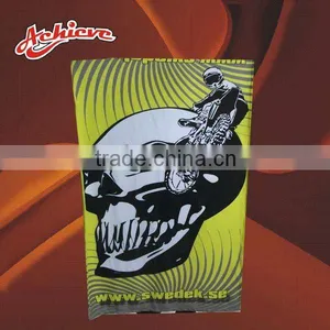 Cool Fashion Design 100%polyester Beach Towel With Skull Picture thumbnail-1