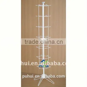 Elegant Revolving Floor Peg Rack With Trade Assurance thumbnail-1