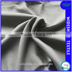 Tencel Linen Woven Fabrics Plain Dyed Flax Blended Fabric Dust Coat Cloth thumbnail-3