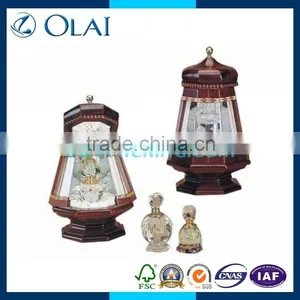 New Product Luxury Wooden Packaging Perfume Box With Mirror thumbnail-1