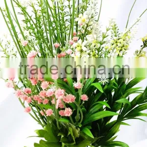 Best Sale Artificial Small Bunch Flower Bunch Plant Bunch in Factory Price thumbnail-1