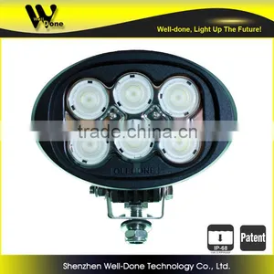 Factory Direct Offer Oledone IP68 Super Bright C Ree 6" Oval 60W Car Racing LED Work Light thumbnail-2