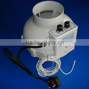 Grow Tent Fans C/w Temperature & Speed Control thumbnail-1