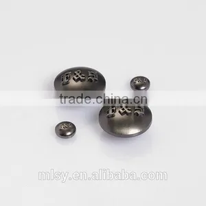 Metal Military Buttons Customized Buttons for Coats Jean Jacket Metal Buttons thumbnail-3