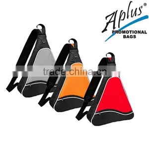 Fashion Sling Bag 600D Polyester With Rubber Logo thumbnail-1