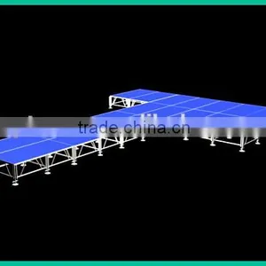 International Standard Portable Outdoor Event Stage for Rental thumbnail-1
