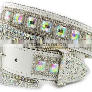 Factory Sale Latest Design Western Belts With Rhinestones thumbnail-1