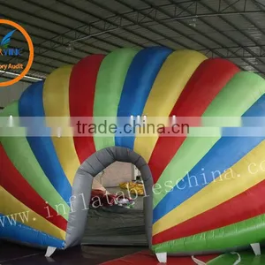 New Design PVC Inflatable Shell Stage Tent for Sale thumbnail-1
