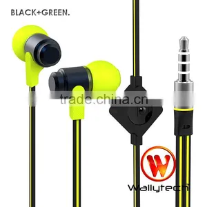 New Design Flat Cable Earbuds thumbnail-1