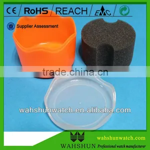 H42 Flower Type Colorful Cheap Gift Box for Plastic Watch Box With Sponge thumbnail-1