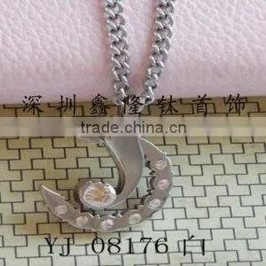Pure and Alloy Titanium Ring Price Wholesale Pendant thumbnail-1