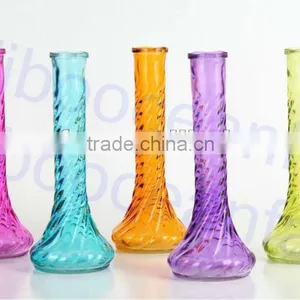 Twill Bud Colorful Glass Vase thumbnail-1