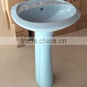 Porcelain Cheap Ivory Shape Bathroom Wash Basins on Sale thumbnail-1