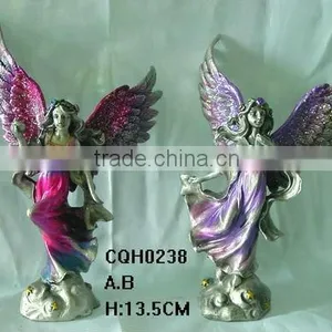 Metal Lovely Fairy Sculpture 0238 thumbnail-1