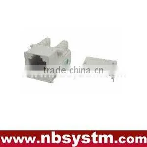 Cat.3 6P4C Keystone Jack,110 Type thumbnail-1