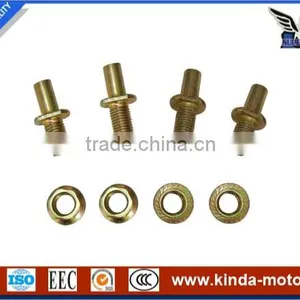 1011050 Motorcycle Front and Rear Sprocket Bolt Nuts for HAOJIN MD CDI125 CG125 CG150 JAGUAR, High Quality thumbnail-1