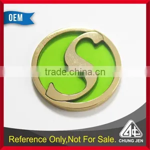 Wholesale Bulk Euro Embossed Soft Cloisonne Cheap Shopping Trolley Token thumbnail-2