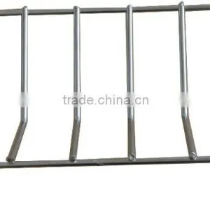 Auplex Professional Manufacturer Stainless Steel BBQ Grill V- Rack thumbnail-1
