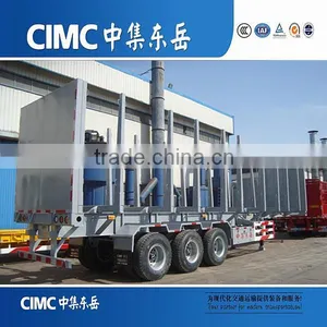 CIMC OEM Manufacturing 40t Wood Transport Multi Axle Trailer thumbnail-1