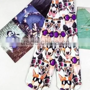 Print Pattern Polyester Long Men Socks thumbnail-3