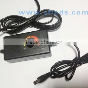 AC 100-240V to DC 1-12V (100-2000mA) US Plug Adjustable Voltage Power Supply Adapter for Led Strips Lights thumbnail-2