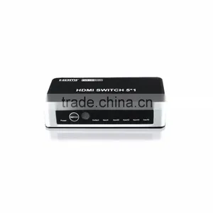 Used Laptop Hdmi 5 Port IR Remote Control Switch 5x1 Hdmi Switch thumbnail-2