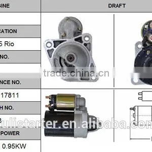 High Quality12V 8T Auto Starter Motor OEM OK30A-18-400 for 01-05 Rio 17811 thumbnail-1