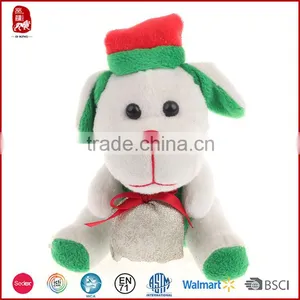 Wholesale Custom Cheap Christmas Products Plush Toys Stuffed Toy Dog thumbnail-1