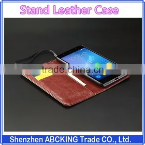 NEW Magnetic Holder Book Leather Case for IPhone Samsung HUAWEI PU Leather Case With Wallet thumbnail-1