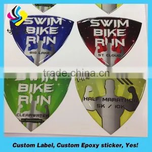 Funny Popular Design the Simpsons Plastic Epoxy Stickers thumbnail-1
