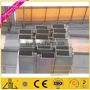 Wow!! Aluminium Profile for Curtain Wall, Office Partition, Window and Door, Furniture Frame/ Brushing Aluminium Kitchen Profile thumbnail-3