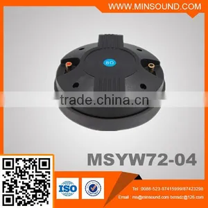 MSYW72-04 72.2mm Diameter High Frequency Titanium Dirver China Speaker Manufacturer thumbnail-1