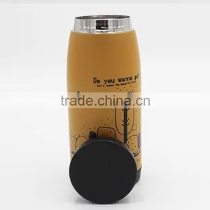 Wide Mouth Stainless Steel Thermos Water Bottle / Vacuum Bottle With Lid thumbnail-5