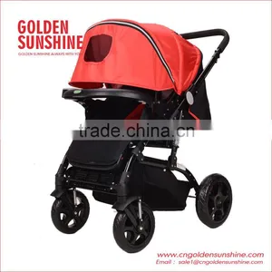 Good Quality Canopy Fabric And Suspention Baby Carriage/ Baby Stroller/Baby Trolley/Baby Pushchair / Baby Pram/Baby Stroller thumbnail-2
