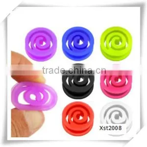 Free Sample Ear Gauges Spiral Tunnel Jewelrys thumbnail-1