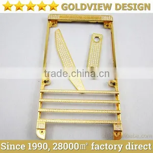 For Blackberry Porsche Design 9981 Full Housing Cover Gold Replacement,housing Cover for Blackberry Curve 9300 thumbnail-1