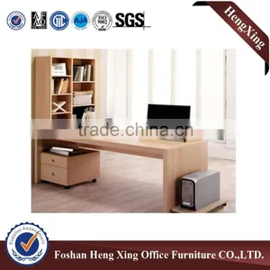Modern Computer Table/computer Desk With Bookshelf HX-CL136 thumbnail-1