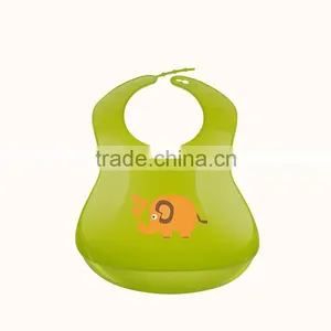 QUALITY Baby Infants Kids Cute Silicone Bibs Baby Lunch Bibs Cute Waterproof thumbnail-4
