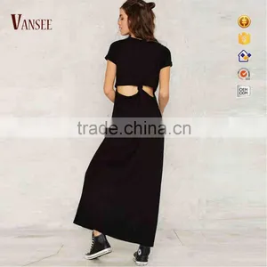 High Quality Women's Sand Dune Jersey Fit-and-Flare Dress thumbnail-1