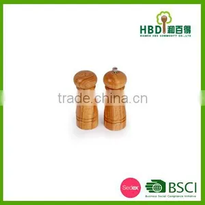 Kitchen Wooden Manual Pepper Mill, Pepper Grinder ,salt Shaker thumbnail-3