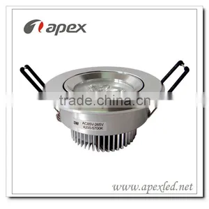 Led Downlight Led Spotlight Movable Angle 3w AC85-265V LED Ceiling Light thumbnail-1